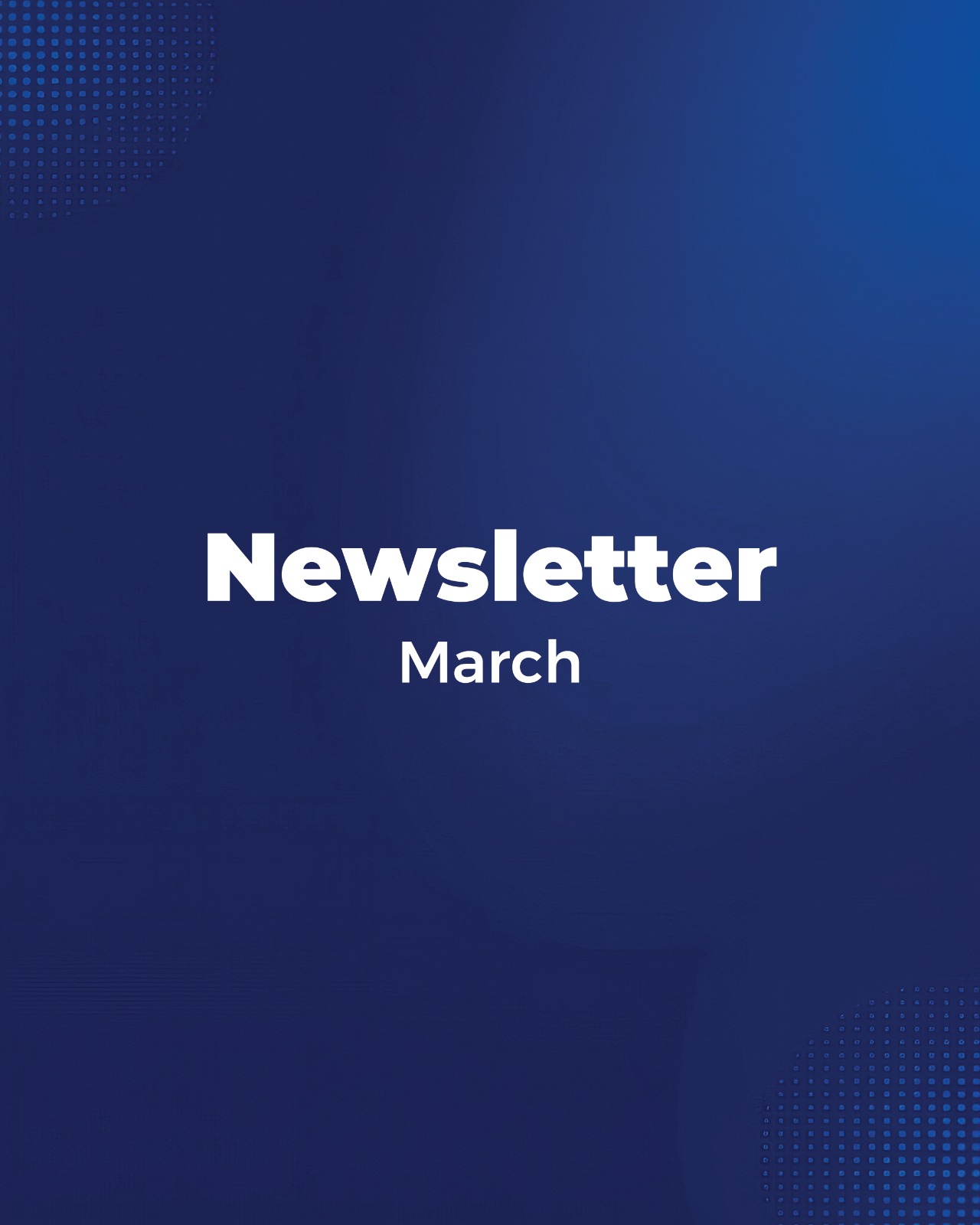 March 2026 Newsletter